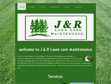 Tablet Screenshot of jandrlawn.com